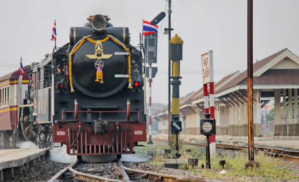 Enter Thailand's ancient capital via historic steam train this March 