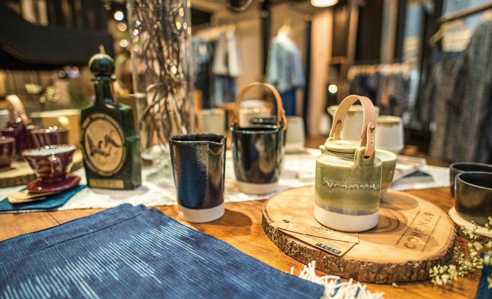 Crafty ceramics and indigo fashion headline this new riverside boutique