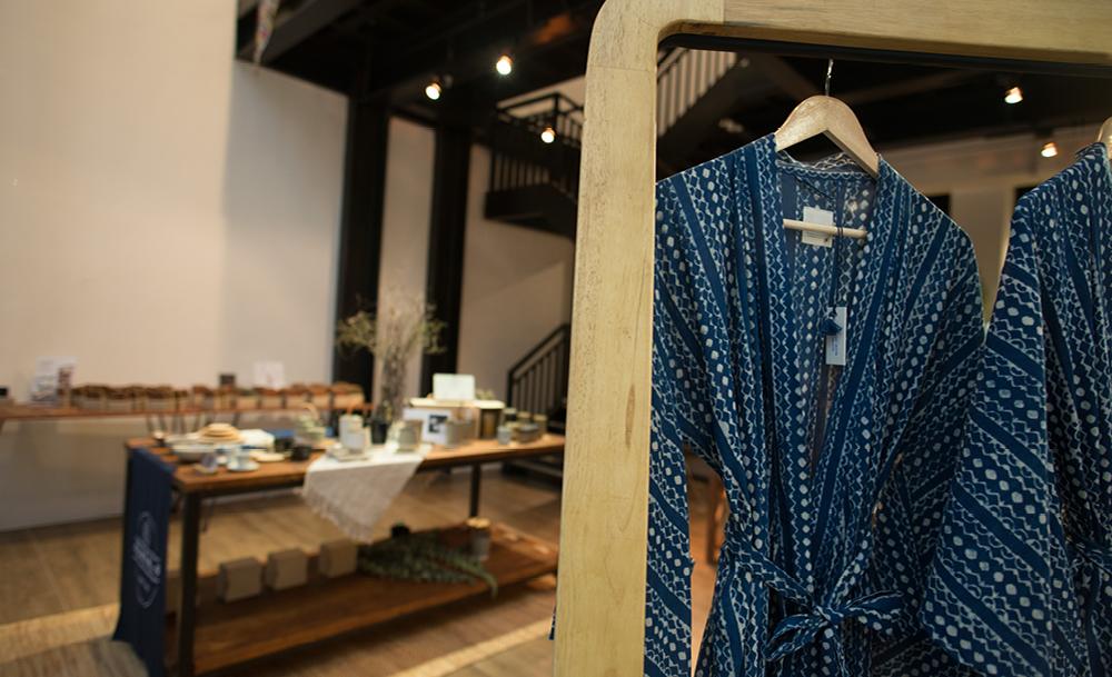 Crafty ceramics and indigo fashion headline this new riverside boutique