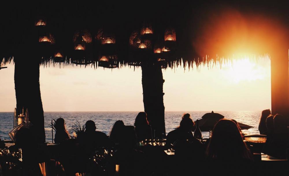 This beach club comes with one of Phuket's best sunsets