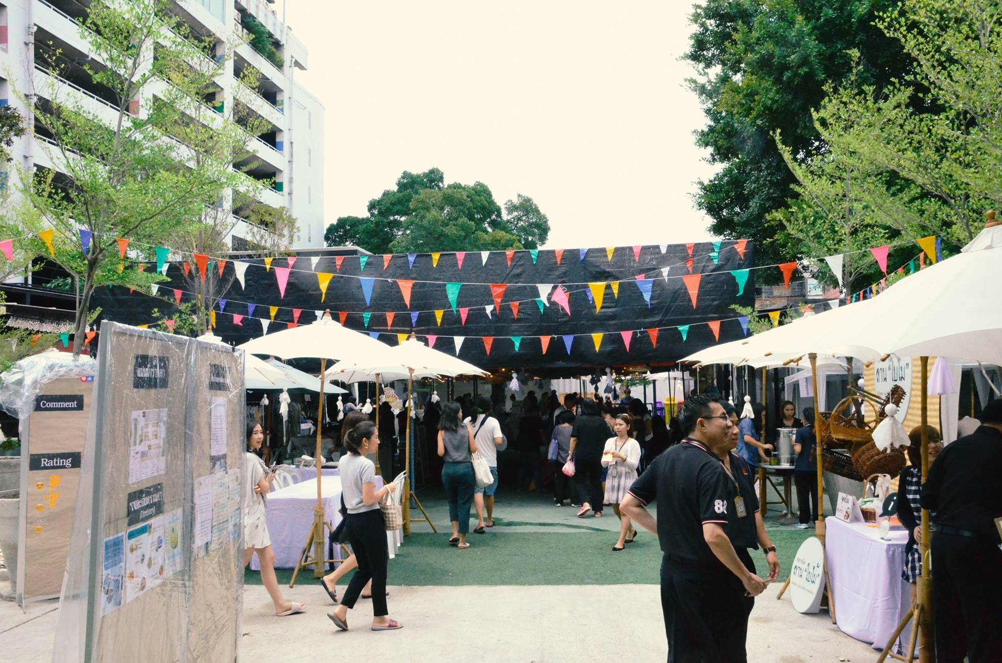 Noise Market x ตลาดนัดลานใบไม้ ตลาดสีเขียวกับดนตรีที่เรารัก