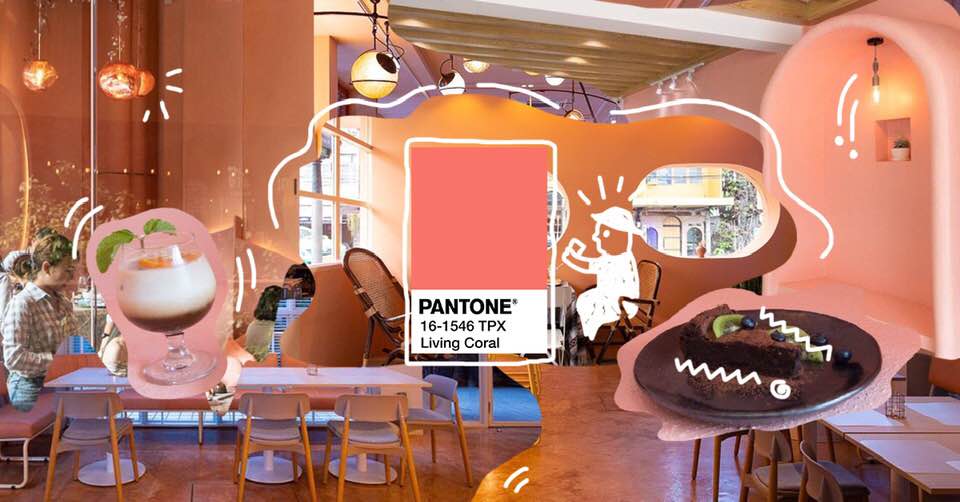 5 คาเฟ่สี Living Coral จาก Pantone 2019 ที่ควรค่าแก่การแวะไปเช็คอินในปีนี้