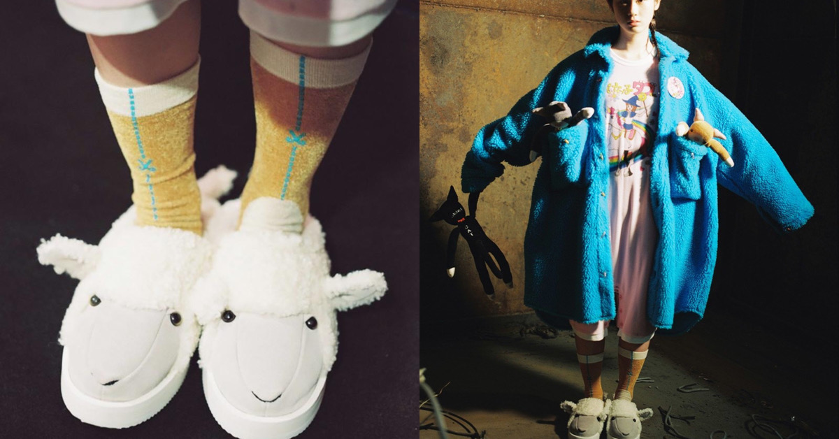 SUICOKE x Doublet เมื่อแบรนด์สตรีตคนเท่จากญี่ปุ่นมาจับมือกันทำสลิปเปอร์คุณแกะแสนน่ารัก!