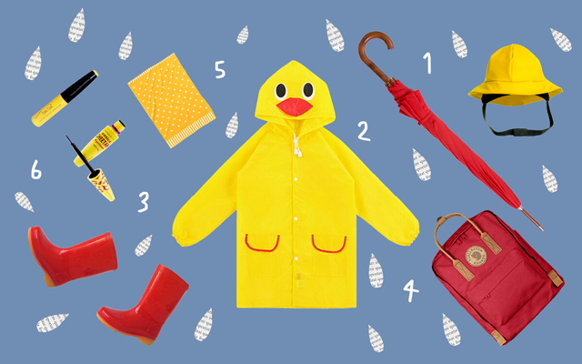 6 ไอเทมหลักร้อยที่สาวๆ ควรพกติดกระเป๋าในหน้าฝน