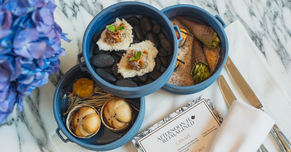 ชวนไป Afternoon Tea ในรูปแบบใหม่ ๆ ท่ามกลางเสียงฮาร์ปที่ Siam Kempinski