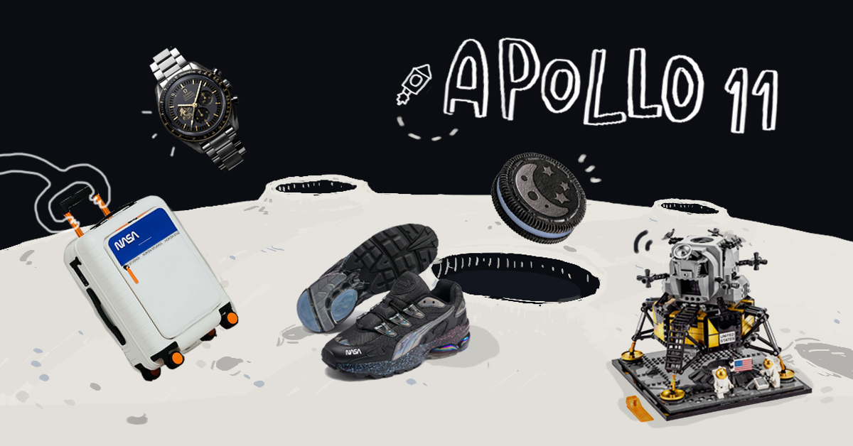 รวม 5 ไอเทมจากแบรนด์ที่ร่วมฉลองครบรอบ 50 ปี ของภารกิจ Apollo 11 บนดวงจันทร์