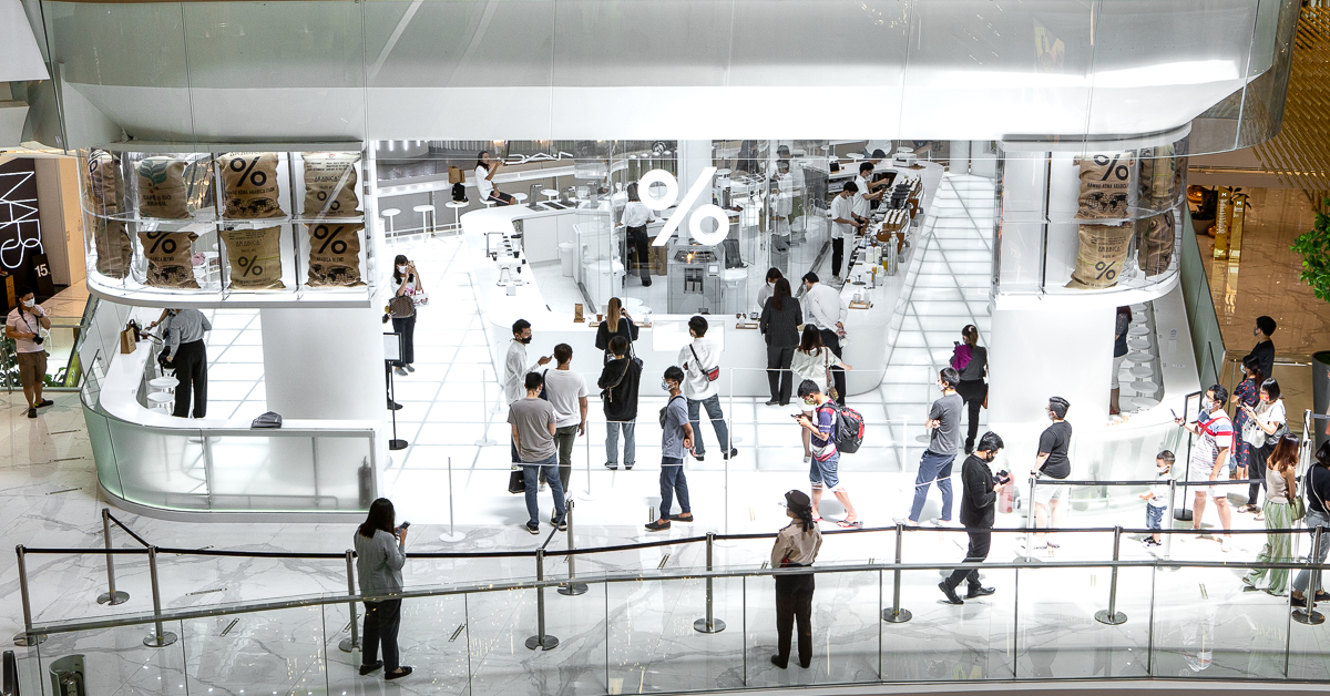 % Arabica กับการเปิด Flagship ครั้งแรกในประเทศไทย