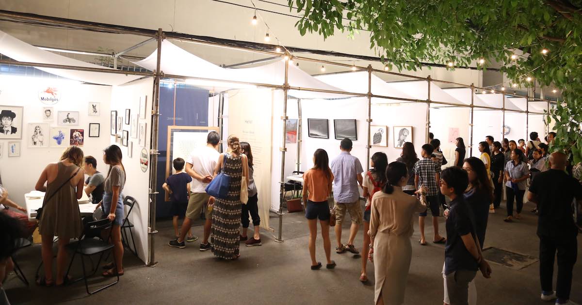 กลับมาอีกครั้ง! ตลาดนัดศิลปะ Art Ground ที่ The Jam Factory