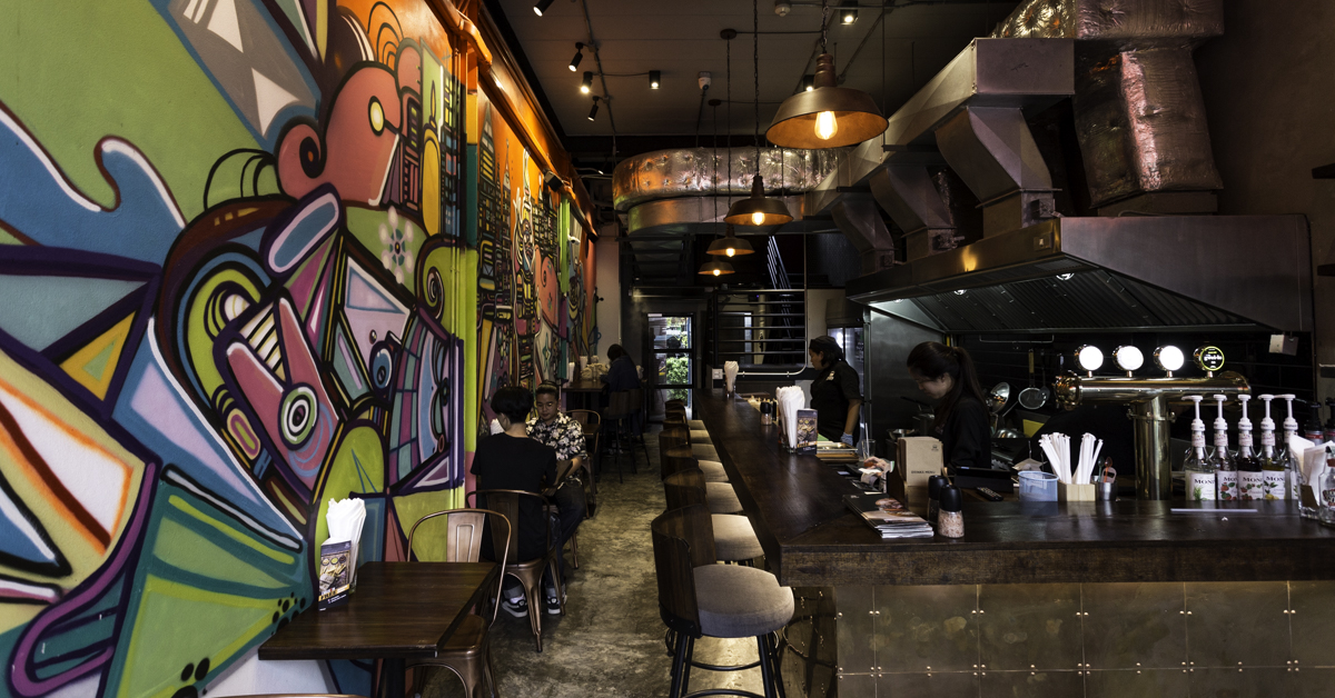 Artisan Craft Burgers ร้านเบอร์เกอร์สไตล์อเมริกันแท้ที่อัดแน่นไปด้วยรายละเอียดของงานคราฟต์