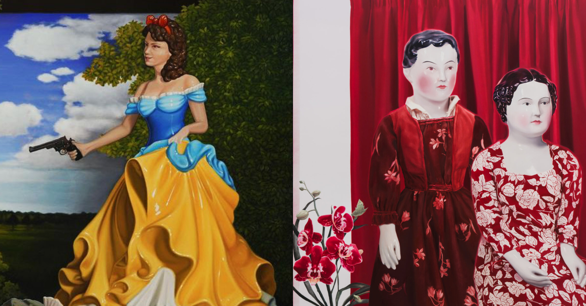 Artist Spotlight: ชวนไปจับจ้องภาพวาดฝีแปรงละเอียดของ 2 ศิลปิน 2 สัญชาติ ที่สื่อสารผ่าน ‘ตุ๊กตากระเบื้องเคลือบ’
