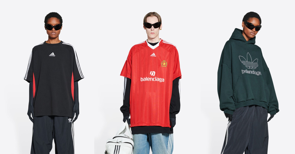 Balenciaga x Adidas เปิดตัวคอลแลบอเรชันแสนเก๋แนวสปอร์ตตี้ชิคประจำซีซัน Spring 2023