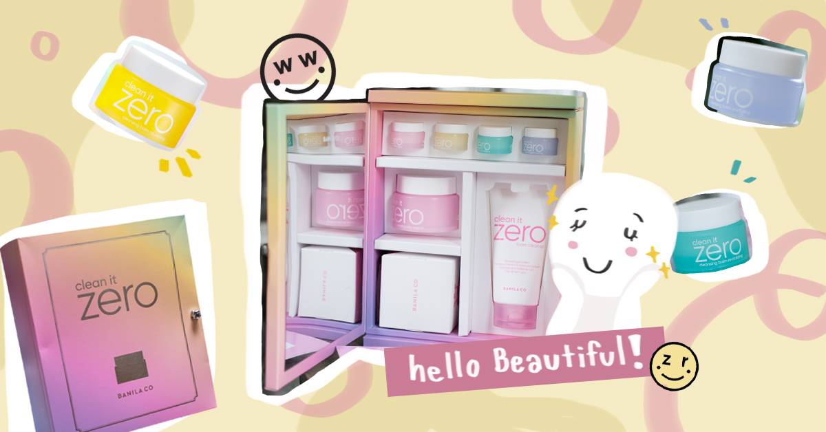 ชวนไปทำความรู้จัก Clean It Zero คลีนซิ่งบาล์มเนื้อเชอร์เบทจาก BANILA CO