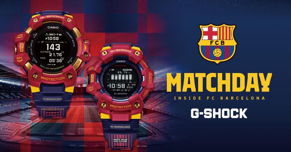 FC Barcelona x Casio G-SHOCK เผยทีมเวิร์กครั้งสำคัญในรูปแบบนาฬิการุ่นพิเศษ วางจำหน่ายในไทยต้นปี 2022