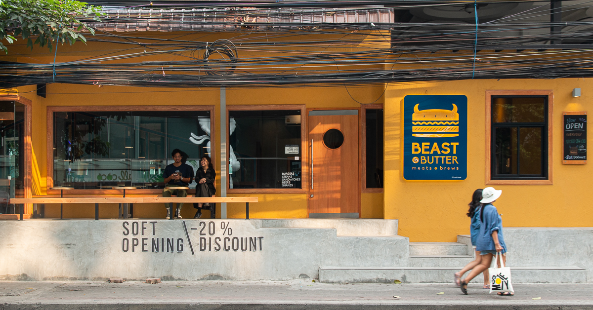 Beast & Butter เบอร์เกอร์ปีศาจสายคราฟต์จากเชียงใหม่ แลนดิ้งลงทองหล่อแล้ววันนี้!