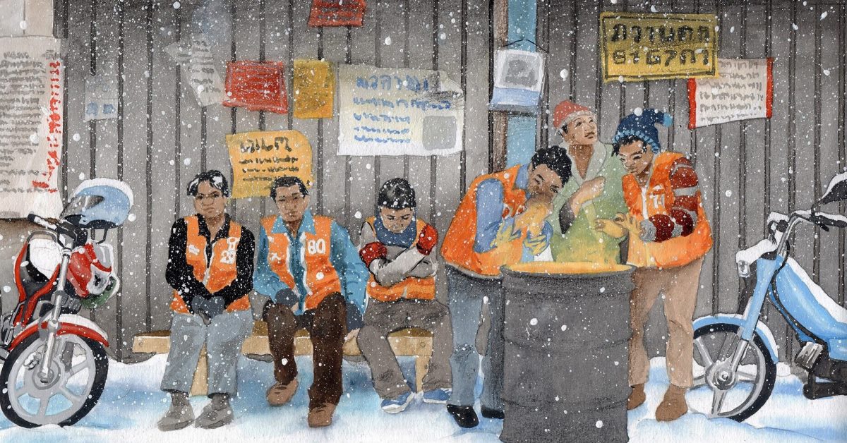 ชม 10 ภาพจาก Bangkok Snow Removal โปรเจกต์ที่ตอบคำถามว่า ถ้าหิมะตกในกรุงเทพฯ จะเป็นยังไง ?