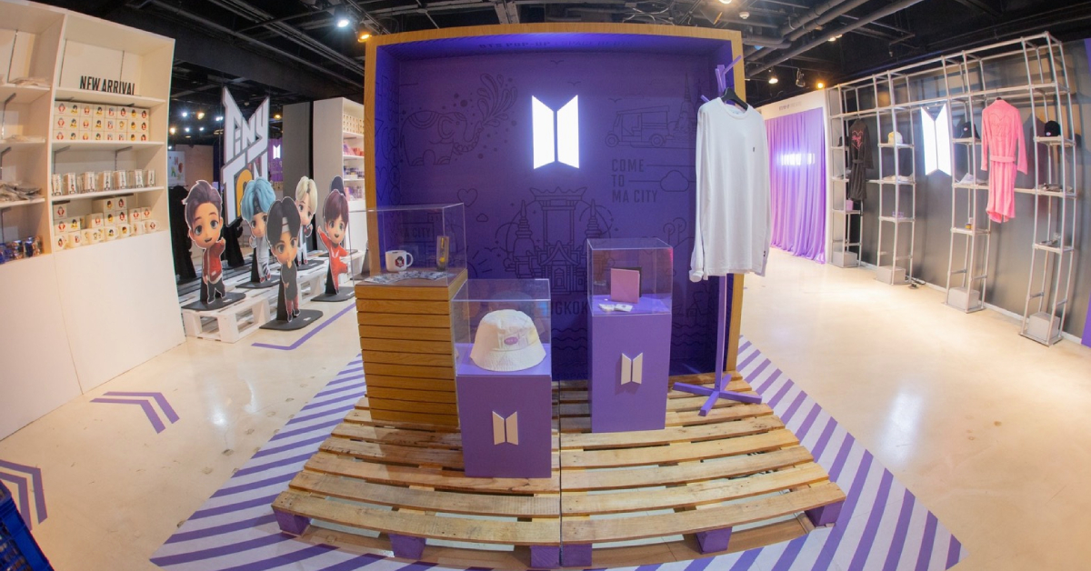 เปิดตัว BTS POP-UP STORE พื้นที่ที่เต็มไปด้วยความรักของเหล่า ARMY กลาง Siam Center!