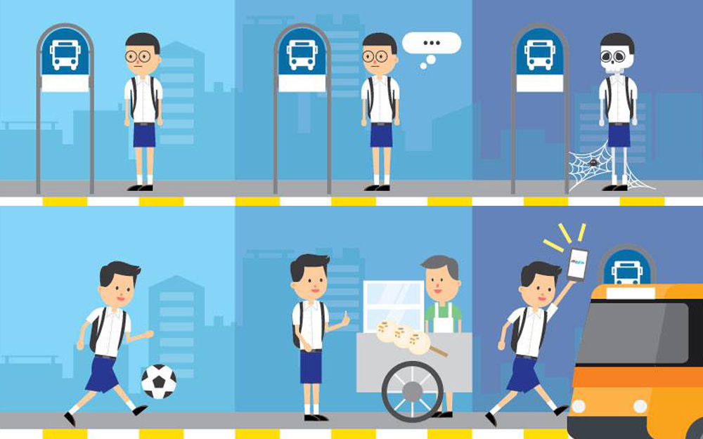 City Glide เวบไซต์ดูเวลารอรถเมล์คันต่อไป