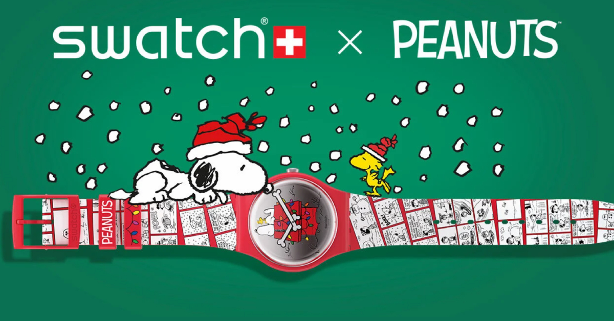 SWATCH x Peanuts ปล่อยโปรเจกต์พิเศษ CHOMP! สำหรับคริสต์มาสนี้เท่านั้น ให้ทุกคนได้มีสนูปี้ไว้ในครอบครอง