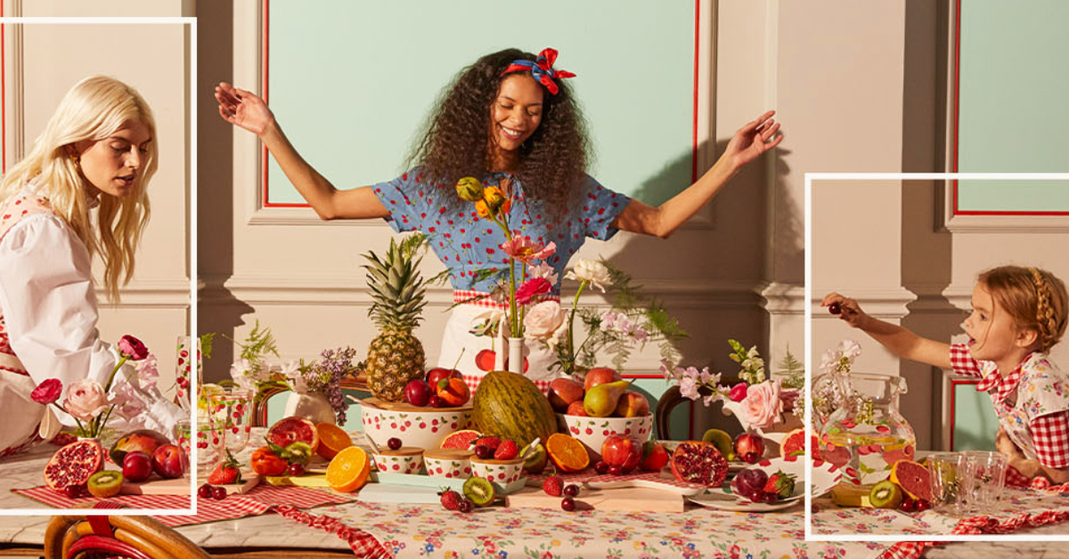 Cath Kidston เปิดคอลเลกชันปิกนิกรับซัมเมอร์แบบบริติช กับ Cherries ที่หยิบลายพรินต์เชอร์รีมาใส่ลงบนทุกไอเทม
