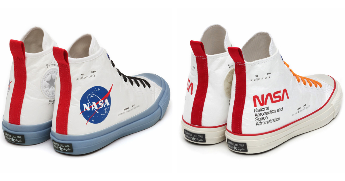 Converse Japan x NASA วางขายสนีกเกอร์สายอวกาศ All Star 100 Spacesuits Hi ที่เท่ยันพื้นรองเท้า