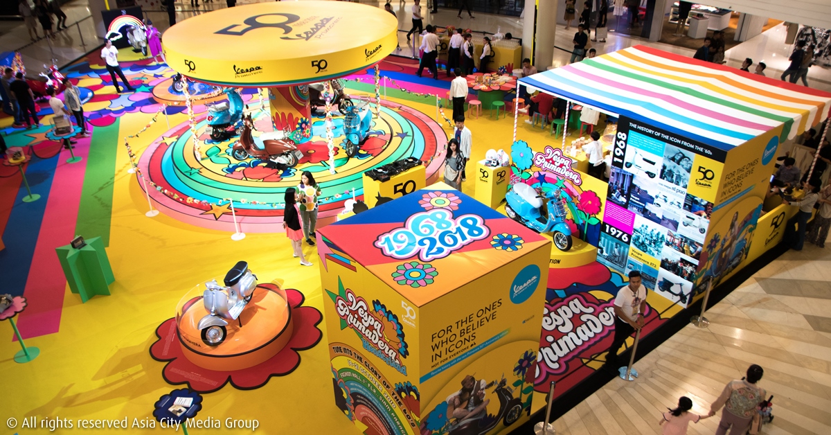 เกิดไม่ทันก็ย้อนกลับไปในยุค ’60s กันสักครั้งได้ที่งาน Vespa Primavera Wonderland