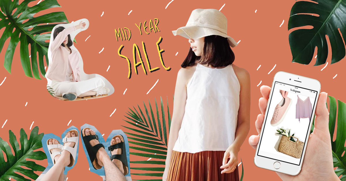 7 ร้าน IG น่าช็อปประจำเดือนกรกฎาคมที่ตอนนี้กำลังมี Mid Year Sale อยู่