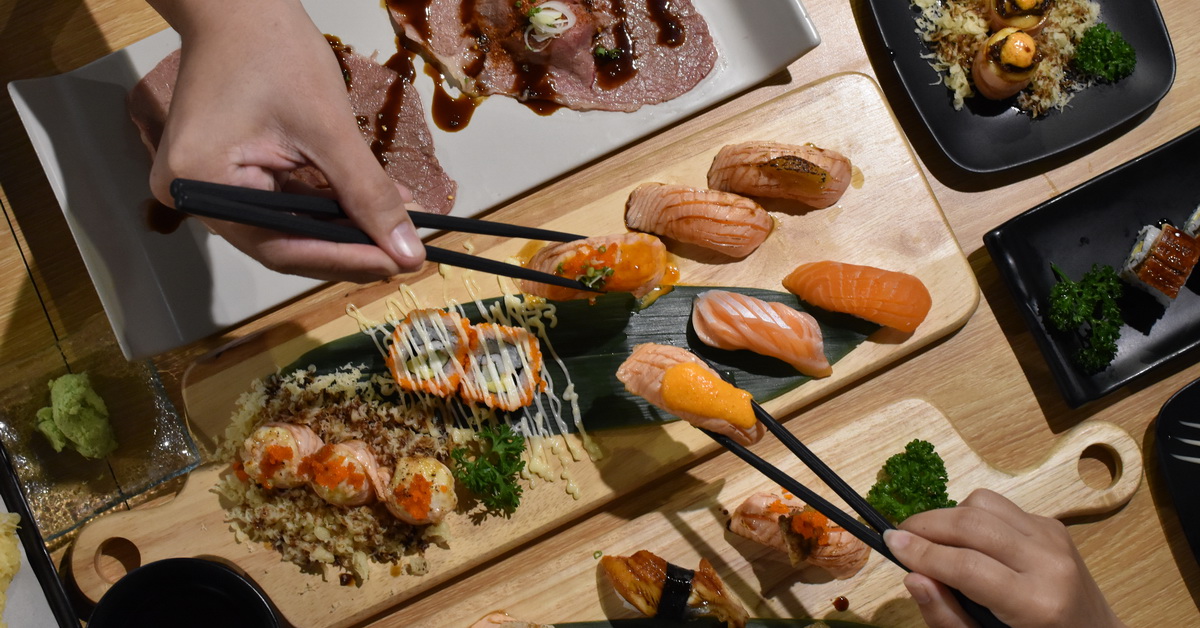 SUKU SUKU พรีเมียมซูชิบุฟเฟต์หนึ่งเดียวในย่านสะพานควาย