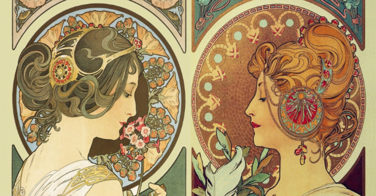 สำรวจสุนทรียะแห่ง Art Nouveau รุ่งอรุณศิลปะที่เบ่งบานด้วยหญิงสาว พันธุ์ไม้ และศิลปะแห่งชีวิตประจำวัน