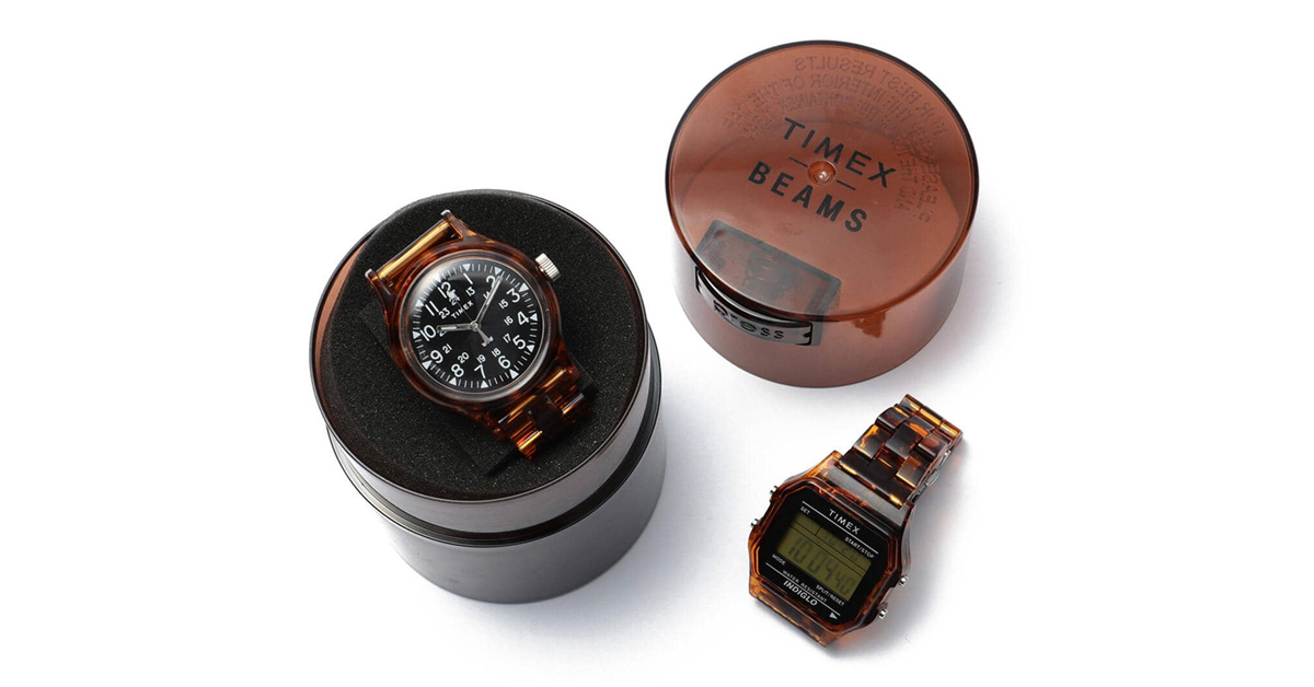 BEAMS x Timex นาฬิกาข้อมือแสนเก๋ที่เกิดจากการจับมือระหว่างแบรนด์แฟชั่นสุดฮิปกับแบรนด์นาฬิกาสุดเท่