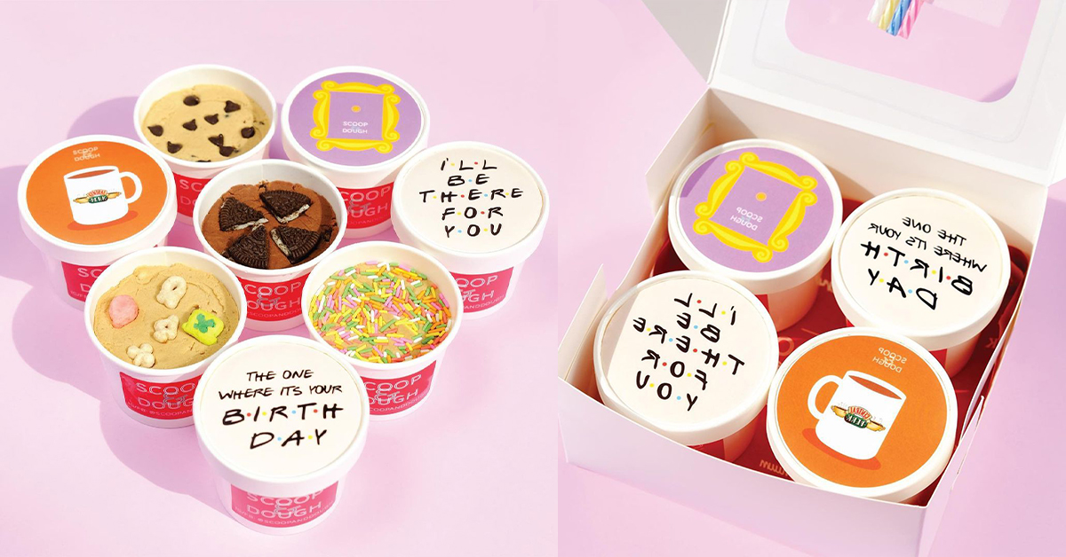 ชวนสั่ง F•R•I•E•N•D•S Birthday Pack เซตคุกกี้วันเกิดสำหรับสาวกซีรีส์ Friends จาก Scoop & Dough