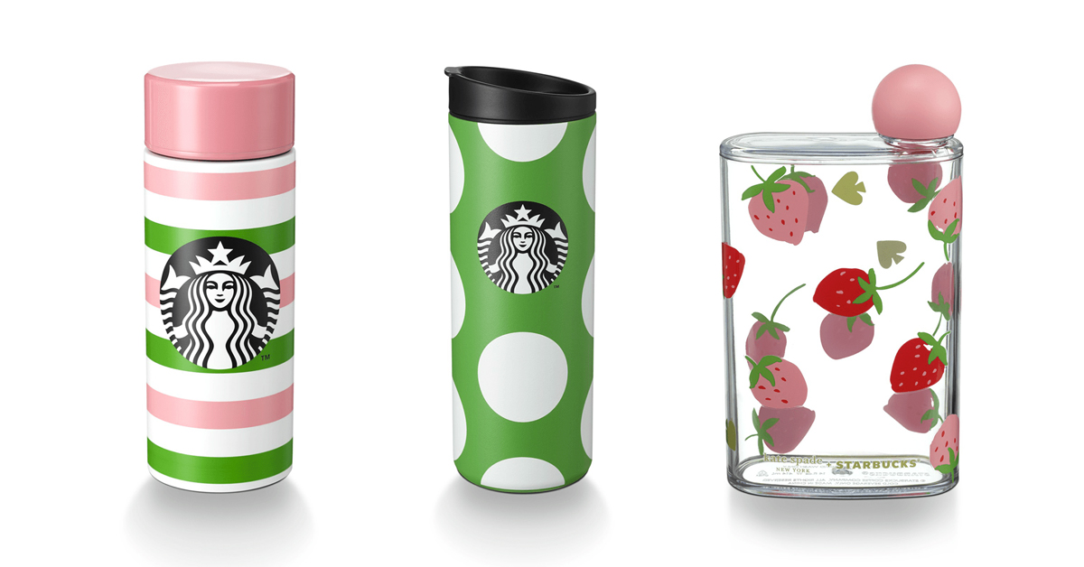 Starbucks x Kate Spade การกลับมาของคอลเลกชันเติมความสดใสใส่แก้วกาแฟ วางขายแล้ววันนี้!