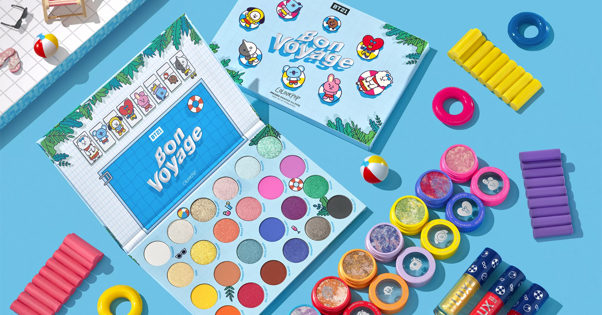 ชวนส่อง BT21 x ColourPop คอลเลกชันเครื่องสำอางที่ปลุกพลังความสดใสด้วยคาแรกเตอร์สุดฮิต