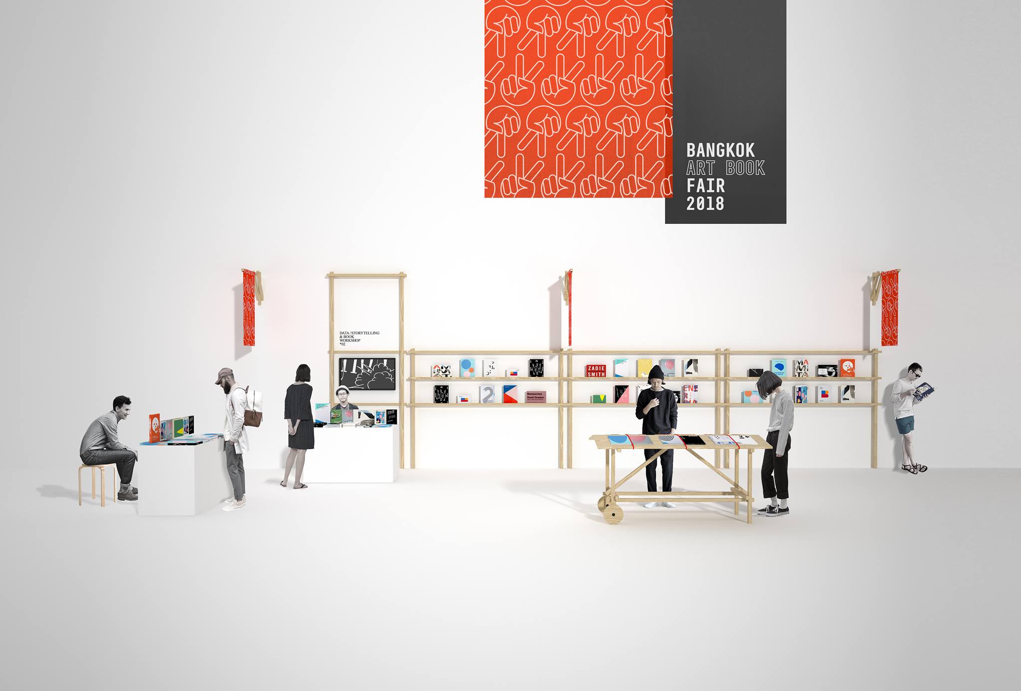 กลับมาอีกครั้งกับงานหนังสือสุดอาร์ต BANGKOK ART BOOK FAIR 2018