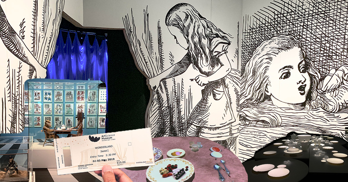 ออกไปตะลุยแดนมหัศจรรย์กับอลิซในนิทรรศการ Wonderland ที่สิงคโปร์