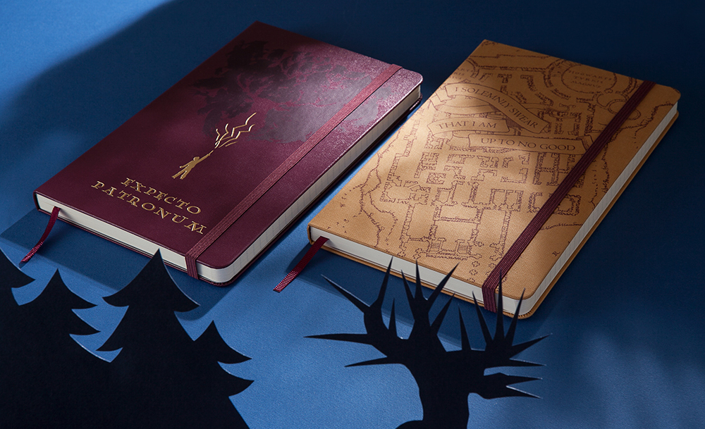 เคราเมอร์ลินเป็นพยาน! สมุดบันทึก Harry Potter จาก Moleskine