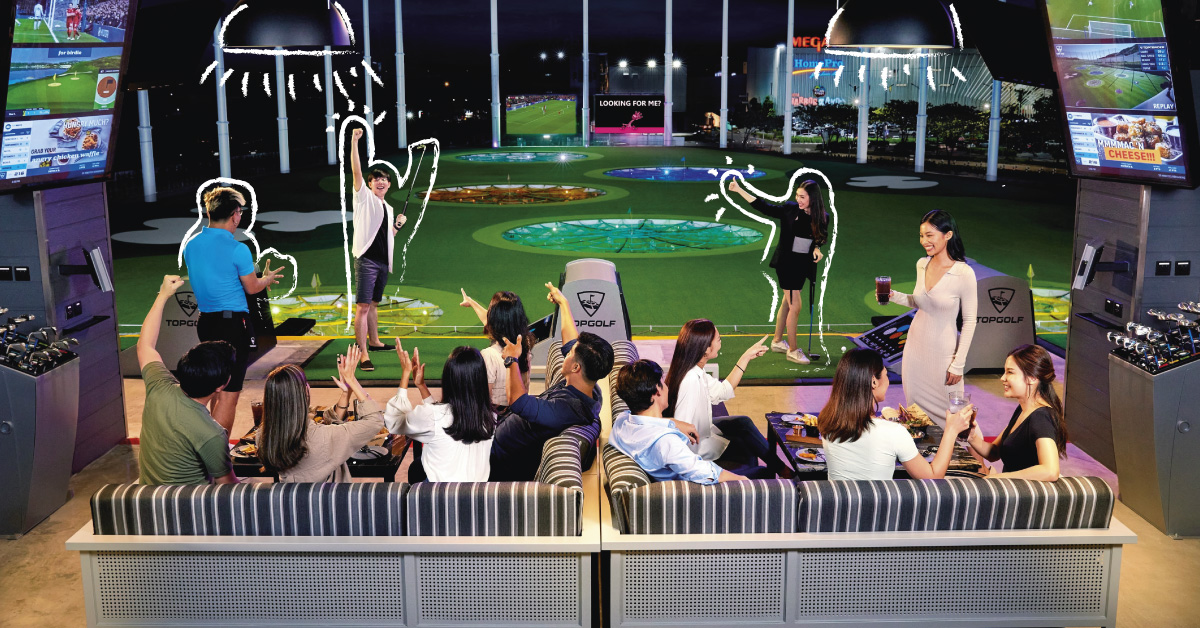 Topgolf Megacity อาณาจักรกีฬาและความบันเทิงแห่งใหม่ที่ใหญ่และจัดจ้านที่สุดเปิดให้บริการแล้ว
