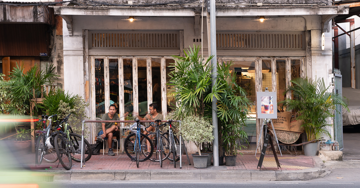Cylub x FTW การรวมตัวกันของคาเฟ่สายครีทีฟและร้านจักรยานสายสโลว์ไลฟ์ย่านประตูผี