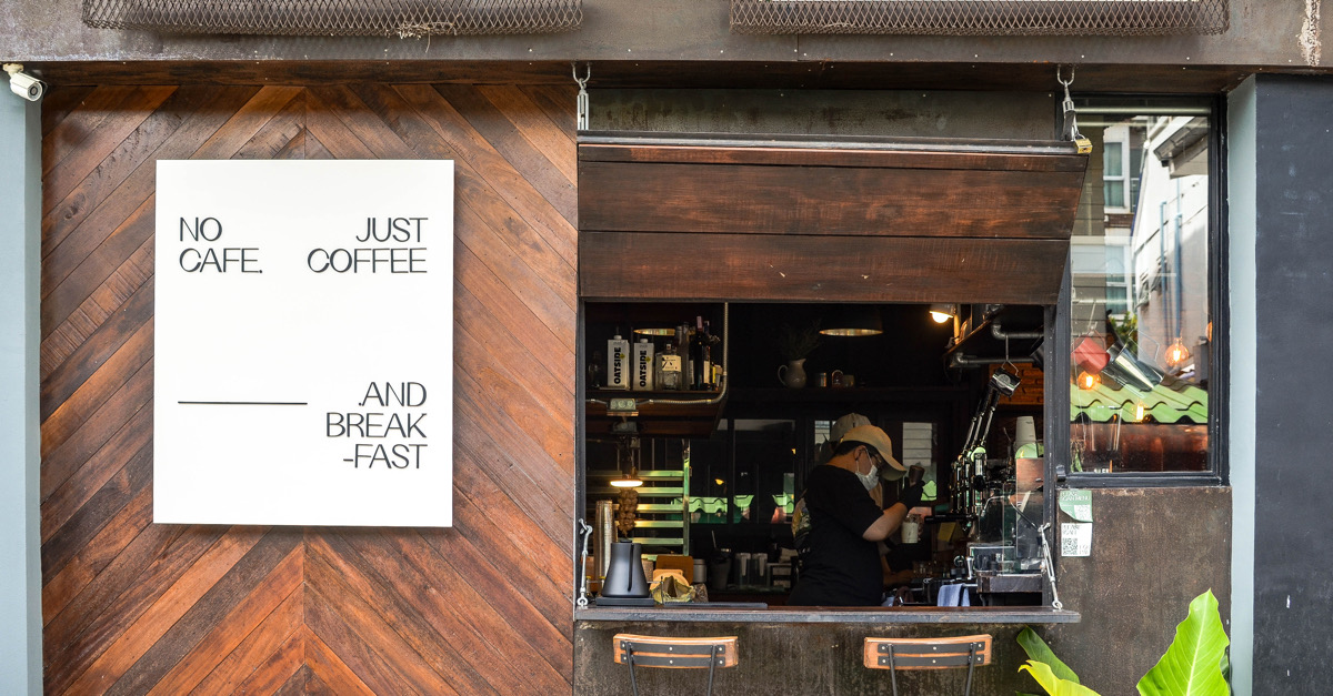 No Cafe Just Coffee and Breakfast พื้นที่เสิร์ฟเบเกิลจากความตั้งใจของคนรักเบเกิลและมื้อเช้า