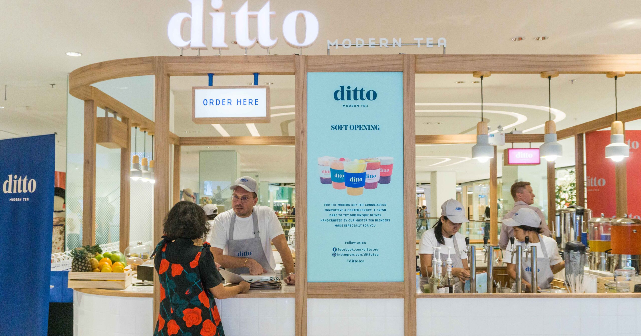 Ditto Modern Tea ร้านชาสายคลีนที่มีส่วนผสมหลักคือความสนุกแบบไม่ต้องพิธีรีตรอง
