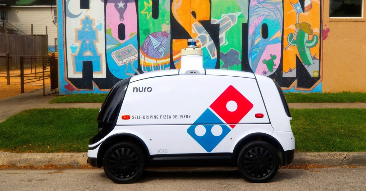 Domino’s Pizza เตรียมใช้หุ่นยนต์ขับเคลื่อนอัตโนมัติ Nuro R2 ส่งพิซซ่าในเมืองฮิวสตัน สหรัฐฯ แล้ว!