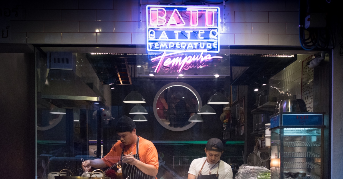 สำรวจโลเคชั่นใหม่ในมู้ดแบบโตขึ้น ของร้านเทมปุระสายฮิปสเตอร์ BATT Batter Temperature & Tempura