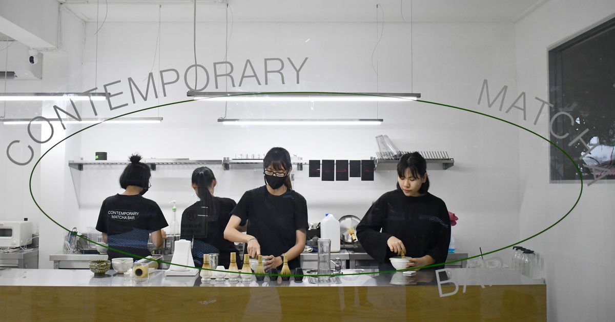 เยี่ยมบ้านหลังใหม่สีขาวโพลนของ MTCH มัทฉะบาร์แห่งอารีย์