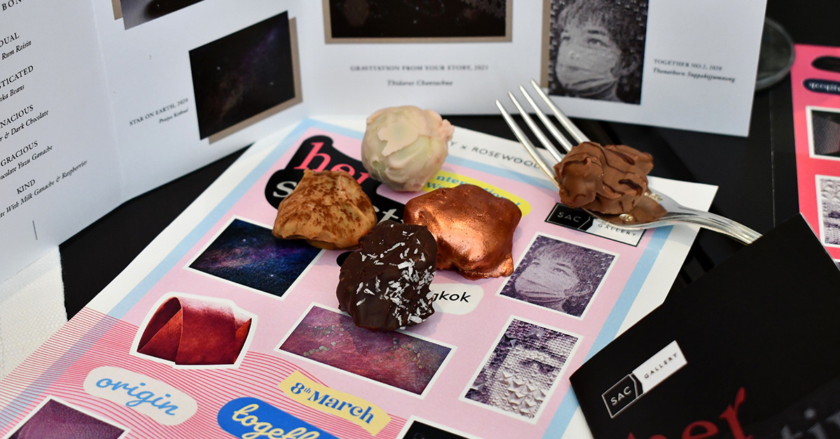 Herspective นิทรรศการศิลปะที่ชวนเราไปชิมช็อกโกแลตจากคาแรกเตอร์ของเหล่าศิลปินหญิงร่วมสมัย
