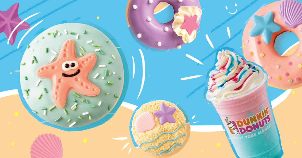 โดนัทแบ๊ว ๆ สำหรับสายเมอร์เมด กับ Dunkin’ Donuts Aquaworld
