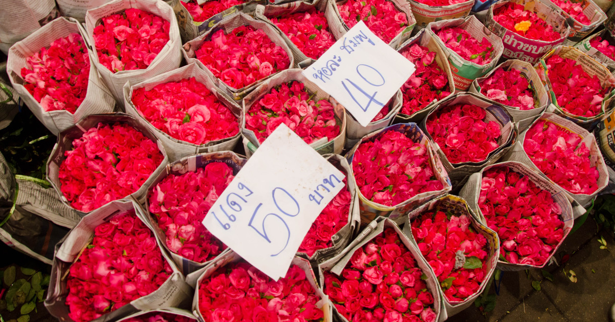 สั่งดอกไม้สดผ่าน ‘ป้าบอทปากคลอง’ แพลตฟอร์มรวมพิกัดร้านดอกไม้ ตัวจริงเรื่องปากคลอง