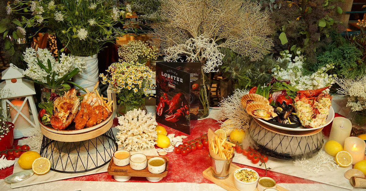 ชวนไปฉลองซัมเมอร์ปีนี้กับ ‘เทศกาลล็อบสเตอร์’ ครั้งแรกของ 9 เมนูกุ้งยักษ์ เฉพาะที่ Sizzler เท่านั้น!