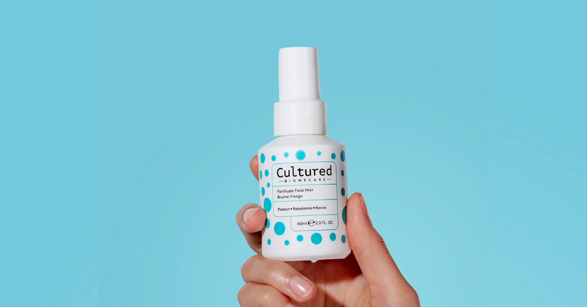 บิวตี้แบรนด์จากอังกฤษที่เรารัก Cultured Biomecare ออกสเปรย์สำหรับผิวหน้า Fortitude Face Mist เพิ่มความเฮลตี้ให้จุลินทรีย์บนผิว