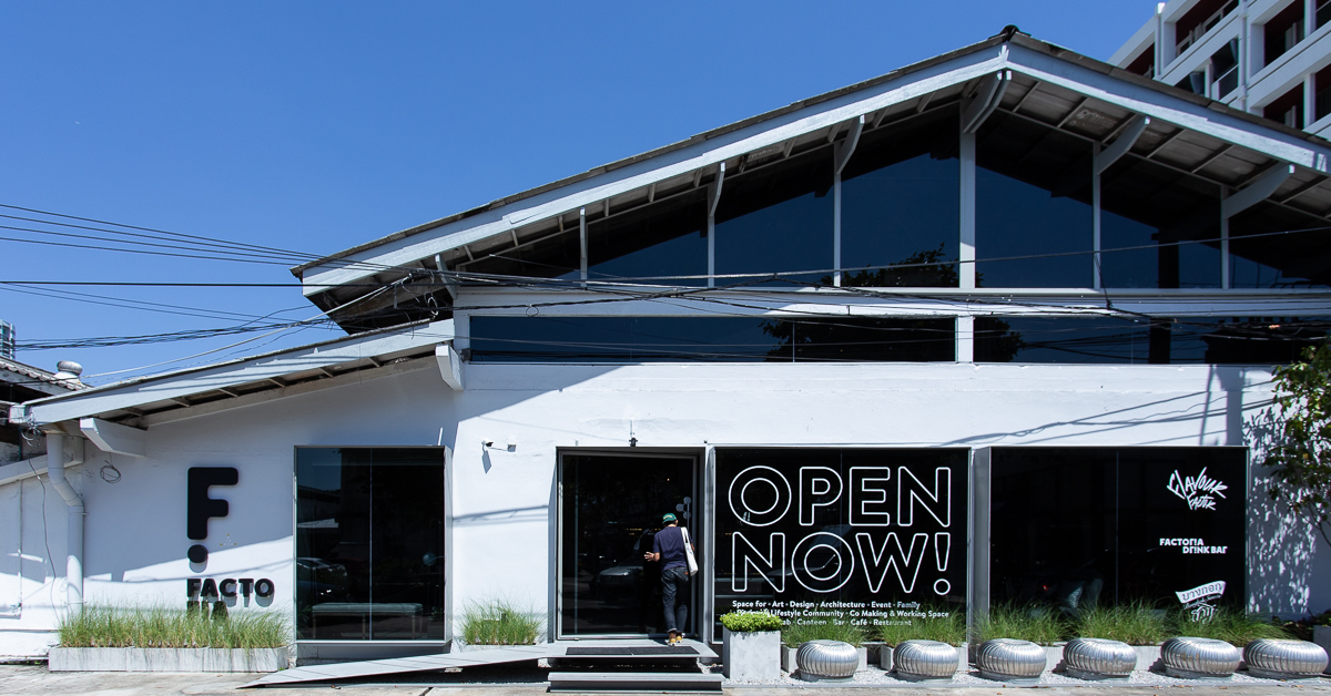 จากโกดังอะไหล่รถยนต์สู่พื้นที่สร้างสรรค์ใน Factoriabkk