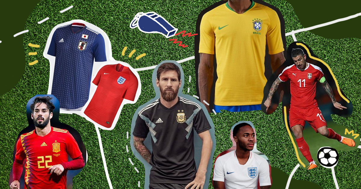 10 เสื้อบอลสุดเท่ในฟุตบอลโลก 2018 ที่ใส่ได้ไม่ใช่เฉพาะแค่ตอนเล่นกีฬา