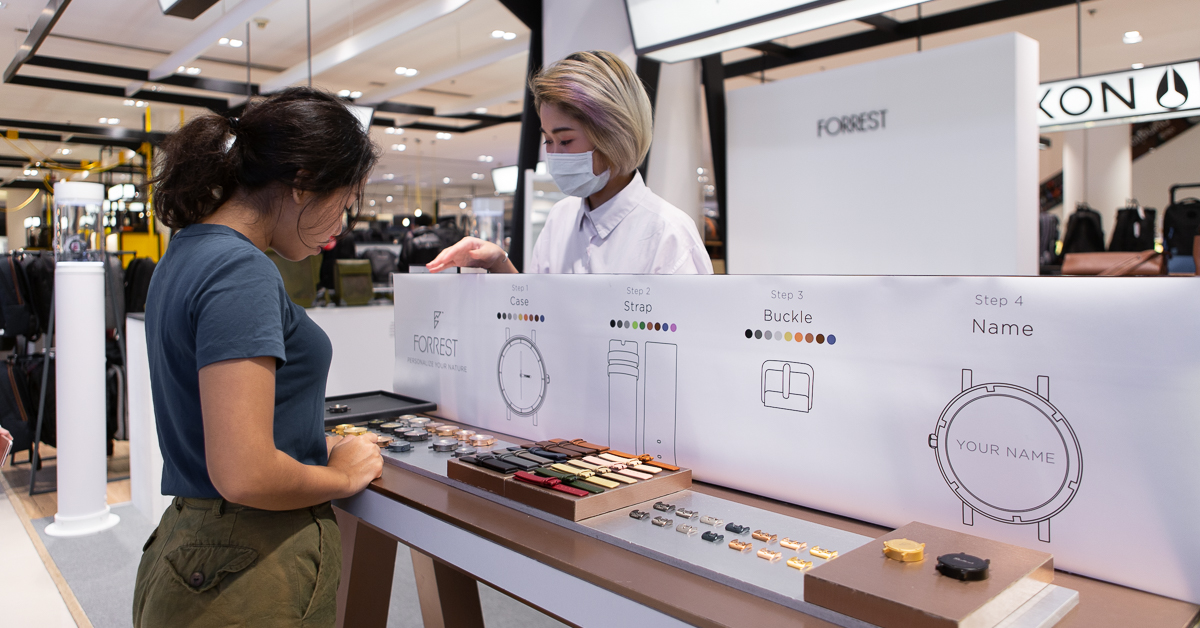 ไปลองของจริงกันได้เลย เมื่อแบรนด์นาฬิกาฮิต FORREST เปิด Pop-Up Store แรกแล้วที่สยามพารากอน